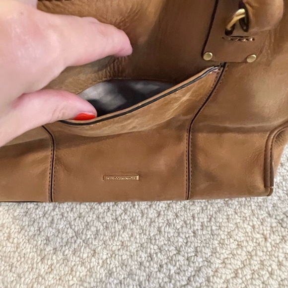 Rebecca Minkoff Brown Suede Leather Satchel - Picture 8 of 9